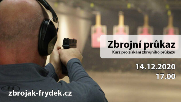 Kurz ke získání zbrojního průkazu @ Střelnice Hliník