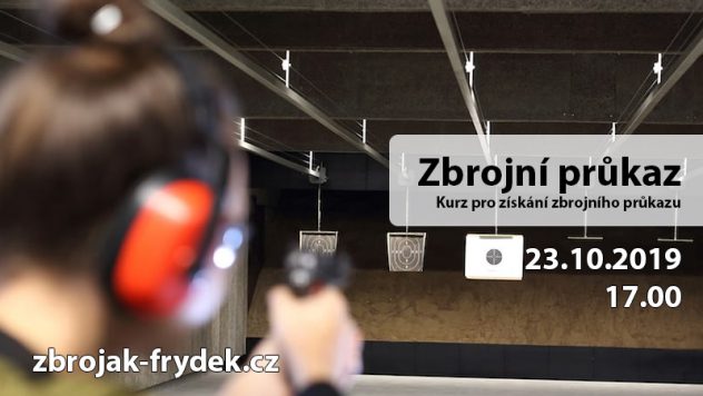 Kurz ke získání zbrojního průkazu @ Střelnice Hliník
